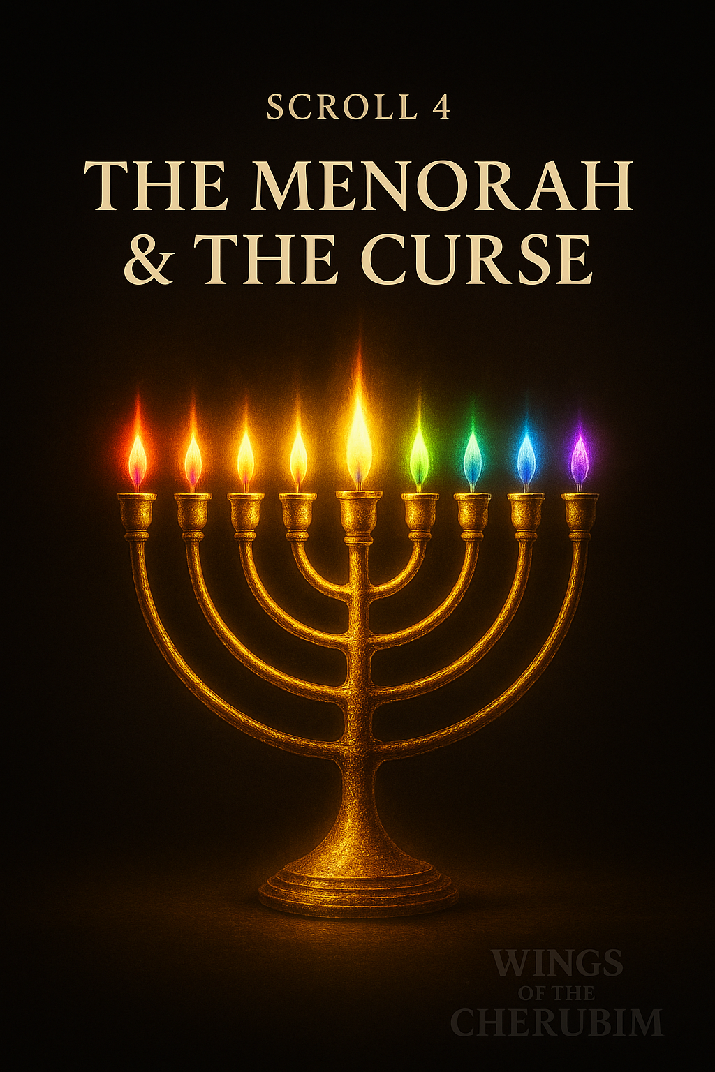 Divine Menorah glowing